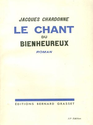 cover image of Le chant du bienheureux